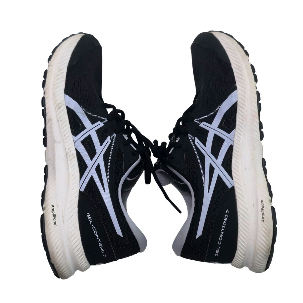 ASICS Gel-Contend‎ 7 Women's Running Shoes Black Lilac Opal Sneakers Size 7
